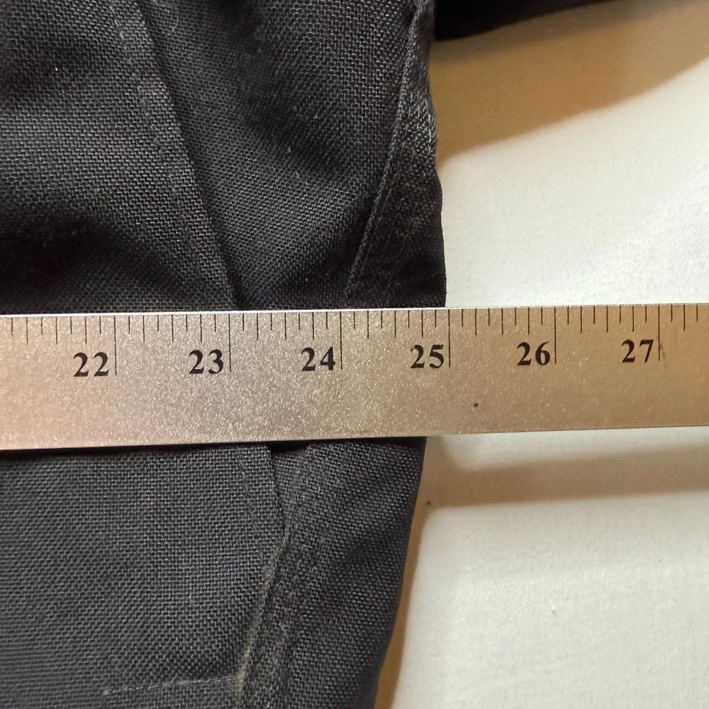 Carhartt Jacket‎ Mens Large Black C55 Arctic Yukon Work Thrashed Broken Zip - Picture 3 of 8